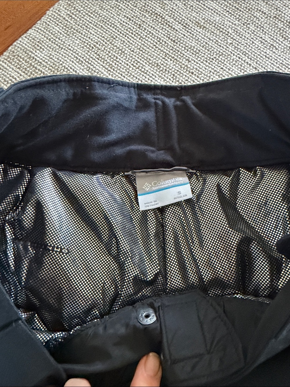 Columbia womens Black Omni Heat ski pants